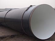 Internal and external anti-corrosion measures of steel pipelines