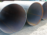 Description of the length and mechanical properties of large-diameter steel pipes