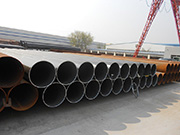 Mga teknikal na katangian ng double-sided submerged arc welding spiral steel pipe