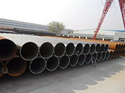 What materials will be used in the anti-corrosion treatment of spiral steel pipes