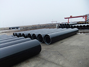 The series of diameter dimensions and heating physical deformation stipulated in the standard of straight seam steel pipe